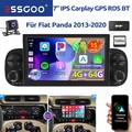 DAB+ Für FIAT PANDA 312 2013-2020 Carplay Autoradio GPS BT Android15 4+64GB WIFI