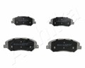 Bremsbelagsatz Scheibenbremse ASHIKA 50-0H-H14 für KIA SSANGYONG HYUNDAI FÉ CM 2