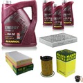 MANN-FILTER Inspektionspaket 8 L MANNOL Energy Combi LL 5W-30 für VW Porsche