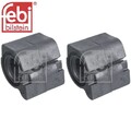 2x Lagerung für Stabilisator febi bilstein 34802 Stabilager Gummilager