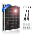 200W 12V Solarpanel Set Solarmodul Photovoltaikmodul Monokristallin Solarzelle
