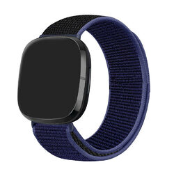 Für Fitbit Versa 3 / 4 / Sense / Sense 2 Nylon Armband Nylonarmband Loop Band