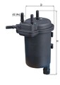 MAHLE Kraftstofffilter  u.a. für NISSAN, RENAULT, PASSEND FÜR SUZUKI