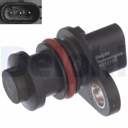 Nockenwellensensor Hallgeber Zündimpulsgeber DELPHI SS12156-12B1 für OPEL ASTRA