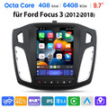 9.7'' Für Ford Focus MK3 2012-2018 Android 13 CarPlay Autoradio GPS Nav 4G DAB+