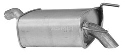 ASMET 05.165 Endschalldämpfer für OPEL Vectra C Limousine (Z02) Auspuff