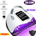 LED 320W UV Nagel Lampe-Gel Lichthärtungsgerät Sensor Nageltrockner Mit 4 Timer