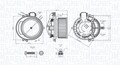 MAGNETI MARELLI Innenraumgebläse 069412722010 155,5mm für BMW 3er F30 F80 F31