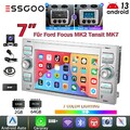 Für Ford Focus MK2 Transit MK7 DAB Android 14 64G Carplay Autoradio GPS NAV Kam