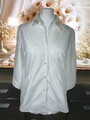 ETERNA Damen Business Bluse Kurzarm weiß  Gr 44