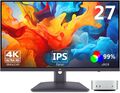 Apple Mac Mini M4 / 24GB RAM / 27" 4K Monitor / 256+2TB SSD Hub + Ständer / iMac 27" Upgrade