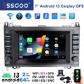 7" Autoradio GPS Navi +KAM Für Mercedes Benz A/B Klasse Sprinter Viano Vito W639