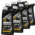 7x 1L MANNOL 7706 ENERGY FORMULA RN 5W30 passend für RN0720 MB266.51 ACEA C4