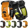 Quick Fit Silikon Armband  für Garmin Fenix 8 E 7 7X 6 6X Pro 5 5X 3HR Sportband