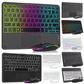 QWERTZ Layout Kabellos Tastatur Funk Maus Für Amazon Fire Max 11/HD 10/10 Plus