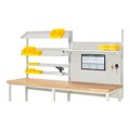 Rau System-Aufbau Komplettset 05 für Produktbreite 2500 mm RAL7035/RAL7035