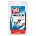 Simple Solution Waschbar Stecker Hund Wrap Bauch Ban Windel 20.3-22.9cm Taille S