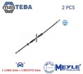 100 525 0077 BREMSSCHLAUCH BREMSLEITUNG VORNE MEYLE 2PCS FÜR AUDI A6 C7,A7,4GC