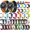 Silikon Armband Quick fit Für Garmin Fenix 6S 7S Pro 5S Plus Instinct 2S Mk2s 3i