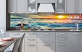 Küchenrückwand Selbstklebend Fliesenspiegel Deko Folie Spritzschutz Sonnenunterg