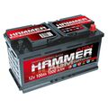 Hammer 12V 100Ah 1000A/EN AGM Autobatterie für Start Stop absolut Wartungsfrei