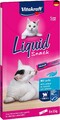 Vitakraft Liquid Snack, Katzen Leckerli, Katzensnack cremig, mit Lachs und