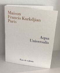 Neu Maison Francis Kurkdjian Paris Aqua Universalis 2ml Probe OVP 