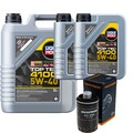 DENCKERMANN Ölfilter Liqui Moly Top Tec 4100 5W-40 7L für Audi A4 Avant 1.8 TFSI