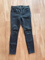 Schwarze Skinny Jeans Damen Gr.40,C&A