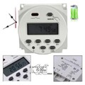 Digitale LCD Zeitschaltuhr DC/AC 12V 16A Timer Programmierbar Schalter Zeit Gut.
