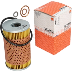 Original MAHLE Ölfilter OX 47D Oil Filter