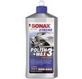 SONAX XTREME Polish+Wax 3 Hybrid NPT 500 ml Lack Politur Wachs Pflege Hartwachs