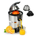 Elektrische Zitruspresse Saftpresse Edelstahl Orangensaft GS geprüft CP850