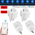WLAN Steckdose mit Strommessung Energiekostenmesser Stromzähler WiFi Smart Plug