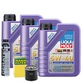 Motoröl 5W40 LIQUI MOLY High Tech 3L +MANN Ölfilter +Cera Tec