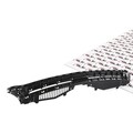 BLIC 6502-07-9532990P Kühlergrill Frontgrill für VW SCIROCCO (137, 138) Schwarz