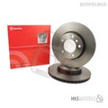 Brembo 09.5857.14 Bremsscheibe vorne passend für SUBARU SUZUKI