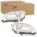 2x VAN WEZEL H4 SCHEINWERFER SET LINKS+RECHTS passend für SKODA FABIA ROOMSTER