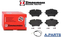 ZIMMERMANN BREMSBELAGSATZ KOMPLETT MIT SENSOR VORNE BMW 5ER G30 / G31  