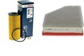 BOSCH Inspektionspaket Filterset passend für BMW 3er 320d 318d 4 Gran Coupe