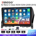 Android13 Carplay BT Autoradio GPS NAVI Für Mercedes C Class W204 S204 2006-2011