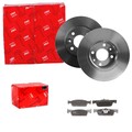 TRW BREMSSCHEIBEN 259mm + BELÄGE VORNE passend für SMART FORTWO 453