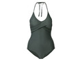 esmara® Damen Badeanzug, pflegeleichte Qualität (grün, 34) - B-Ware neuwertig