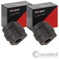 2X MAXGEAR 24mm STABILAGER VORNE BEIDSEITIG PASSEND FÜR BMW 5 LINKS+RECHTS