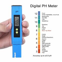 Digital Wasser Tester PH /TDS Wert Prüfer Chlor Messgerät Messer Aquarium Pool
