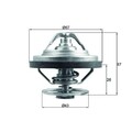 Thermostat Kühlmittel Mahle TX 158 83 Behr für Man