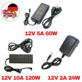 Netzteil Adapter AC-DC 12V 2A 5A 10A Trafo Netzadapter für LED Streifen