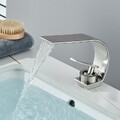 Waschtischarmatur Wasserfall Wasserhahn Badezimmer Waschbecken Bad Mischbatterie