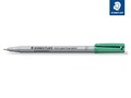 STAEDTLER FOLIENSTIFT LUMOCOLOR NON-PERMANENT STIFT F FEIN 0,6 mm GRÜN