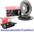 BREMBO Bremsscheiben + Bremsbeläge BMW 5er E60 Touring E61 + 6er E63 E64 HINTEN